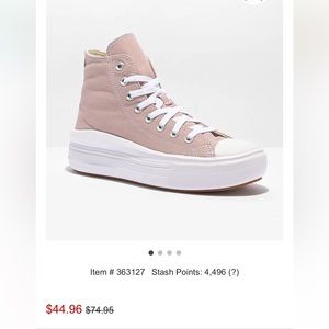 Converse All Star Move Platform